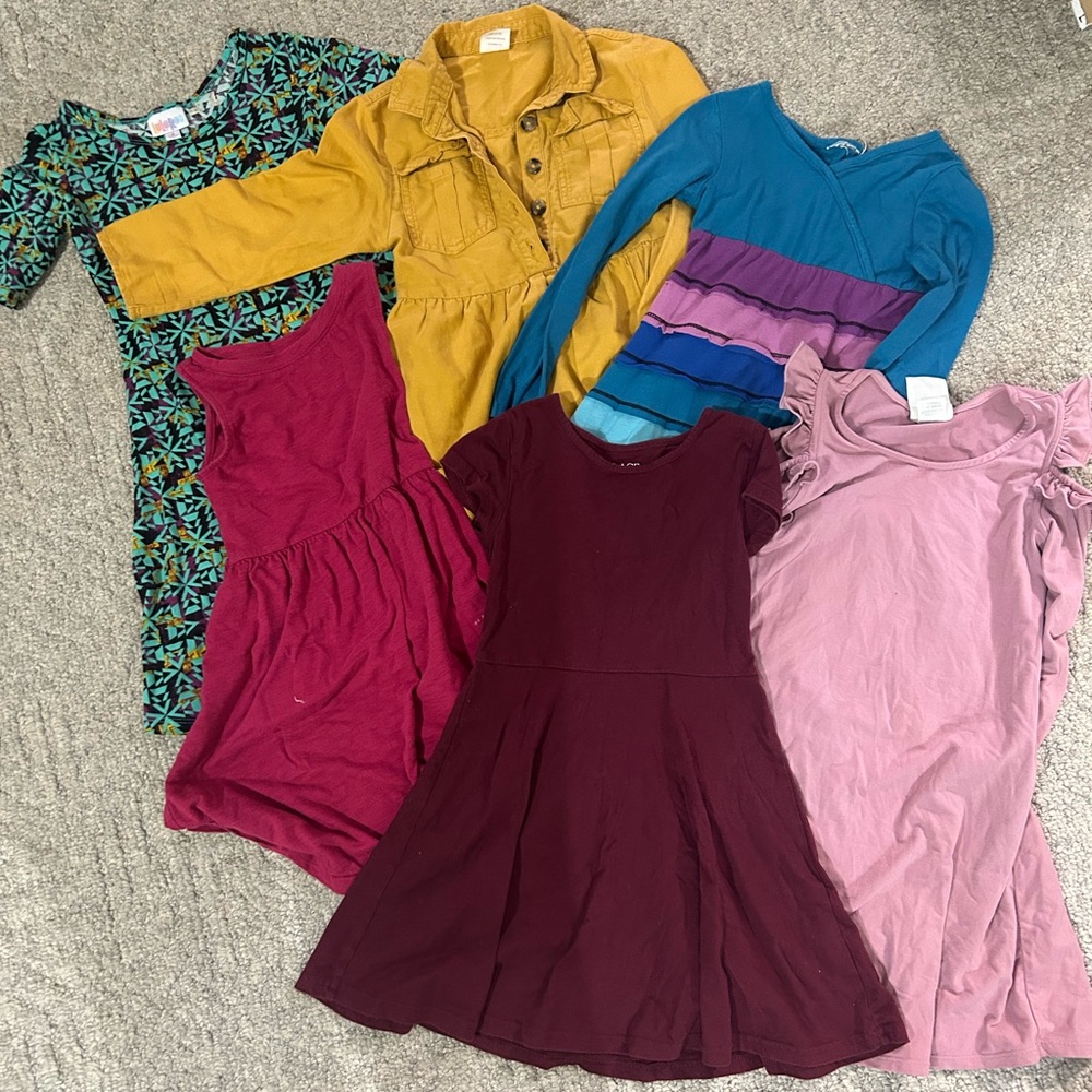 Colorful Girls' Dress Collection